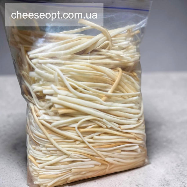 Нитка сулугуні копчена у зіп-пакеті